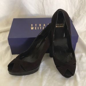 Stuart Weitzman Brown Heels